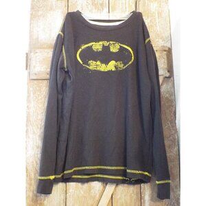 Batman Long John type shirt Med Pre-Owned